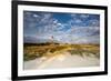 Lighthouse in the Dunes, Amrum Island, Northern Frisia, Schleswig-Holstein, Germany-Sabine Lubenow-Framed Photographic Print