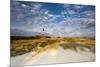 Lighthouse in the Dunes, Amrum Island, Northern Frisia, Schleswig-Holstein, Germany-Sabine Lubenow-Mounted Photographic Print