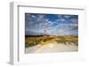 Lighthouse in the Dunes, Amrum Island, Northern Frisia, Schleswig-Holstein, Germany-Sabine Lubenow-Framed Photographic Print