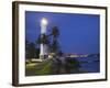 Lighthouse in the Fort at Dusk, Galle, Southern Province, Sri Lanka-Ian Trower-Framed Photographic Print