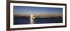 Lighthouse in the Sea, Maiden's Tower, Kiz Kulesi, Istanbul, Turkey-null-Framed Photographic Print