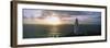 Lighthouse in the Sea, Trevose Head Lighthouse, Cornwall, England-null-Framed Photographic Print