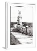 Lighthouse, Isle of Wight, 2010-Vincent Alexander Booth-Framed Giclee Print