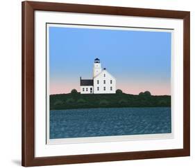 Lighthouse IV-Theodore Jeremenko-Framed Limited Edition