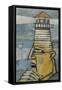 Lighthouse Keeper-Tim Nyberg-Framed Stretched Canvas