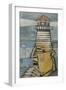 Lighthouse Keeper-Tim Nyberg-Framed Giclee Print