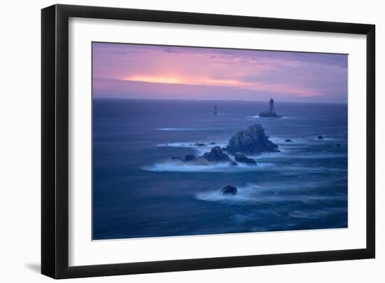 Lighthouse La Vieille, Bretagne, France-Philippe Manguin-Framed Photographic Print