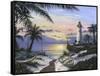 Lighthouse Landing-Scott Westmoreland-Framed Stretched Canvas