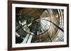 Lighthouse Lens interior Lewis and Clark interpretive Center, Cape Disappointment State Park, Wa...-Panoramic Images-Framed Photographic Print