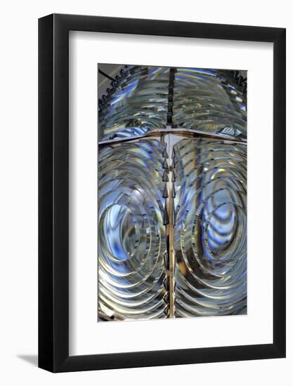 Lighthouse Lens, Oregon, USA-Gerry Reynolds-Framed Photographic Print