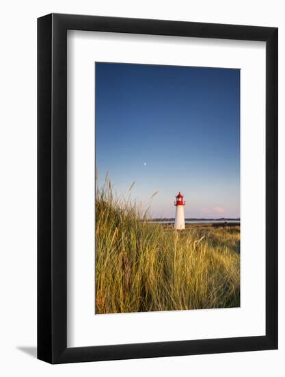 Lighthouse List West, Sylt Island, Northern Frisia, Schleswig-Holstein, Germany-Sabine Lubenow-Framed Photographic Print