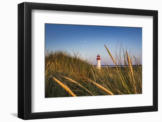 Lighthouse List West, Sylt Island, Northern Frisia, Schleswig-Holstein, Germany-Sabine Lubenow-Framed Photographic Print