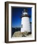 Lighthouse, Living Maritime Museum, Mystic Seaport, Connecticut, USA-Fraser Hall-Framed Photographic Print