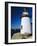 Lighthouse, Living Maritime Museum, Mystic Seaport, Connecticut, USA-Fraser Hall-Framed Photographic Print