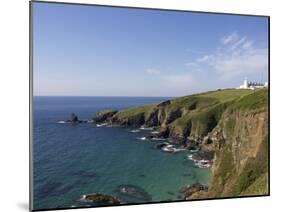 Lighthouse, Lizard Point, Cornwall, England, United Kingdom, Europe-Jeremy Lightfoot-Mounted Photographic Print