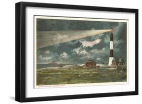 Lighthouse, Long Island, New York-null-Framed Art Print