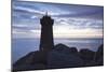 Lighthouse Meen Ruz, Ploumanach, Cote De Granit Rose, Cotes D'Armor, Brittany, France, Europe-Markus Lange-Mounted Photographic Print