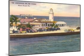 Lighthouse, Miami Beach, Florida-null-Mounted Art Print