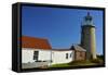 Lighthouse, Monhegan Island, Maine, USA-Michel Hersen-Framed Stretched Canvas
