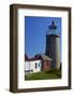 Lighthouse, Monhegan Island, Maine, USA-Michel Hersen-Framed Photographic Print