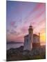 Lighthouse Moon-Darren White Photography-Mounted Photographic Print