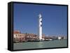 Lighthouse, Murano, Venice, UNESCO World Heritage Site, Veneto, Italy, Europe-Peter Barritt-Framed Stretched Canvas