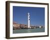 Lighthouse, Murano, Venice, UNESCO World Heritage Site, Veneto, Italy, Europe-Peter Barritt-Framed Photographic Print