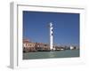 Lighthouse, Murano, Venice, UNESCO World Heritage Site, Veneto, Italy, Europe-Peter Barritt-Framed Photographic Print