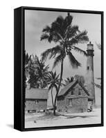 Lighthouse Museum in Key West-null-Framed Stretched Canvas