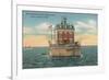 Lighthouse, New London Ledge, Connecticut-null-Framed Art Print