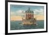 Lighthouse, New London Ledge, Connecticut-null-Framed Art Print