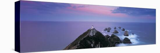 Lighthouse, Nugget Point, the Catlins, South Island New Zealand, New Zealand-null-Stretched Canvas