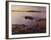 Lighthouse of Alcanada, Beach, Sea Grass, Dusk, Majorca, Spain-Rainer Mirau-Framed Photographic Print