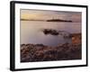 Lighthouse of Alcanada, Beach, Sea Grass, Dusk, Majorca, Spain-Rainer Mirau-Framed Photographic Print