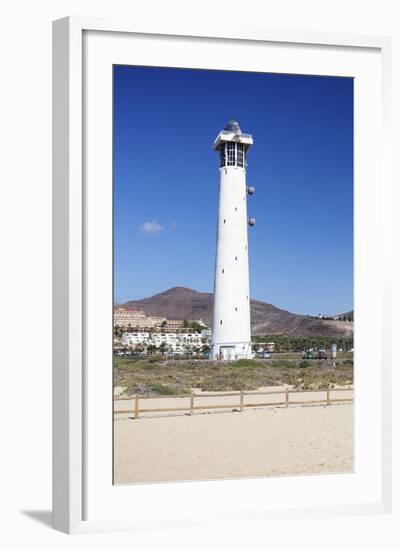 Lighthouse of Faro De Jandia, Jandia, Fuerteventura, Canary Islands, Spain, Atlantic, Europe-Markus Lange-Framed Photographic Print