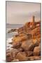 Lighthouse of Meen Ruz, Ploumanach, Cote De Granit Rose, Cotes D'Armor, Brittany, France, Europe-Markus Lange-Mounted Photographic Print