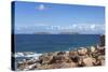 Lighthouse of Meen Ruz, Ploumanach, Cote De Granit Rose, Cotes D'Armor, Brittany, France, Europe-Markus Lange-Stretched Canvas