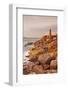 Lighthouse of Meen Ruz, Ploumanach, Cote De Granit Rose, Cotes D'Armor, Brittany, France, Europe-Markus Lange-Framed Photographic Print