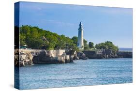 Lighthouse of Negril, Negril, Jamaica, West Indies, Caribbean, Central America-Michael Runkel-Stretched Canvas