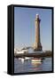 Lighthouse of Phare D'Eckmuhl, Penmarc'H, Finistere, Brittany, France, Europe-Markus Lange-Framed Stretched Canvas