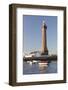 Lighthouse of Phare D'Eckmuhl, Penmarc'H, Finistere, Brittany, France, Europe-Markus Lange-Framed Photographic Print