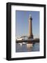 Lighthouse of Phare D'Eckmuhl, Penmarc'H, Finistere, Brittany, France, Europe-Markus Lange-Framed Photographic Print