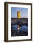 Lighthouse of Stafnes, Reykjanes (Headland), Iceland-Rainer Mirau-Framed Photographic Print