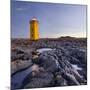 Lighthouse of Stafnes, Reykjanes (Headland), Iceland-Rainer Mirau-Mounted Photographic Print