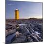 Lighthouse of Stafnes, Reykjanes (Headland), Iceland-Rainer Mirau-Mounted Photographic Print