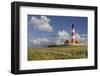 Lighthouse of Westerhever (Municipality), Schleswig-Holstein, Germany-Rainer Mirau-Framed Photographic Print