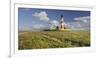 Lighthouse of Westerhever (Municipality), Schleswig-Holstein, Germany-Rainer Mirau-Framed Photographic Print