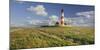 Lighthouse of Westerhever (Municipality), Schleswig-Holstein, Germany-Rainer Mirau-Mounted Photographic Print