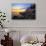 Lighthouse on a Cliff at Sunset, Bass Harbor, ME-George Oze-Photographic Print displayed on a wall