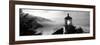 Lighthouse on a Hill, Heceta Head Lighthouse, Heceta Head, Lane County, Oregon, USA-null-Framed Photographic Print